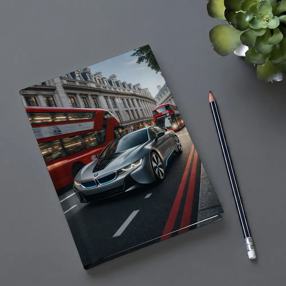 BMW i8 Driving London City Streets – Notebooks