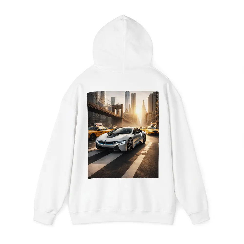 BMW i8 New York City Brooklyn Bridge – Hoodies