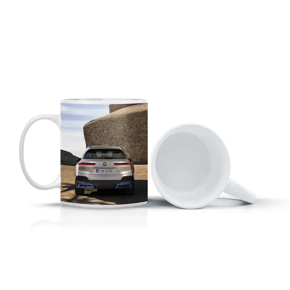 BMW iX Electric SUV Rear Stone Wall – Mugs