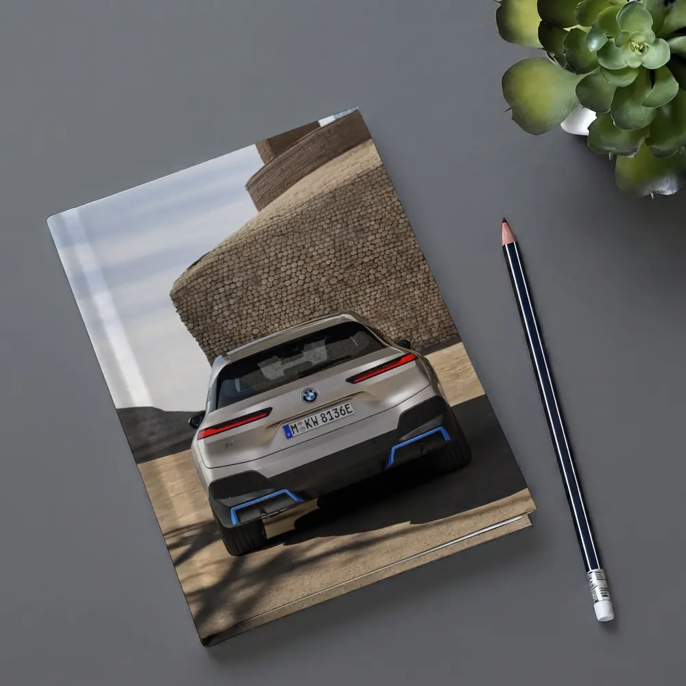 BMW iX Electric SUV Rear Stone Wall – Notebooks