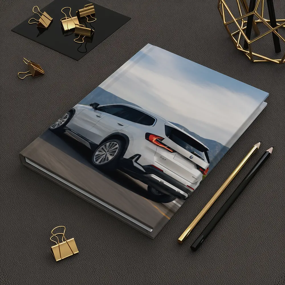 BMW X1 White SUV Mountain Highway Drive – Notebooks