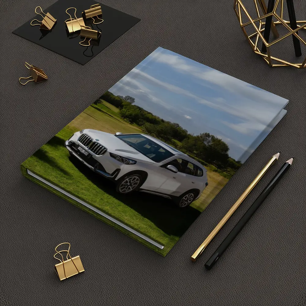 BMW X1 White SUV Green Countryside – Notebooks