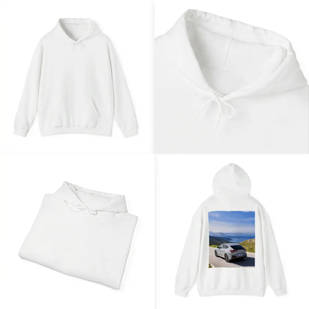 BMW iX2 Gray Coastal Mountain Road Drive – Hoodies
