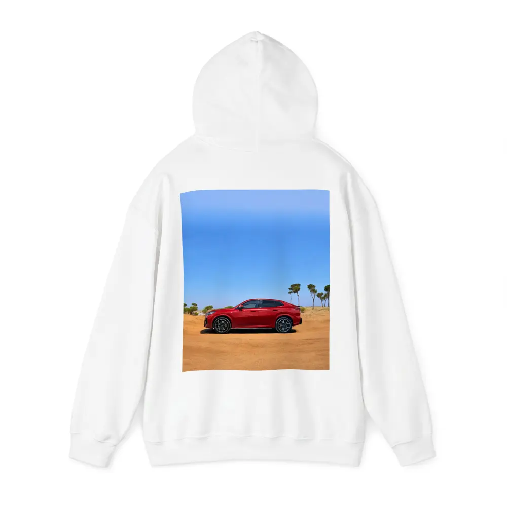 BMW iX2 Red Sandy Desert Blue Sky – Hoodies