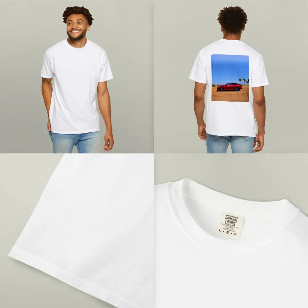 BMW iX2 Red Sandy Desert Blue Sky – T-Shirts