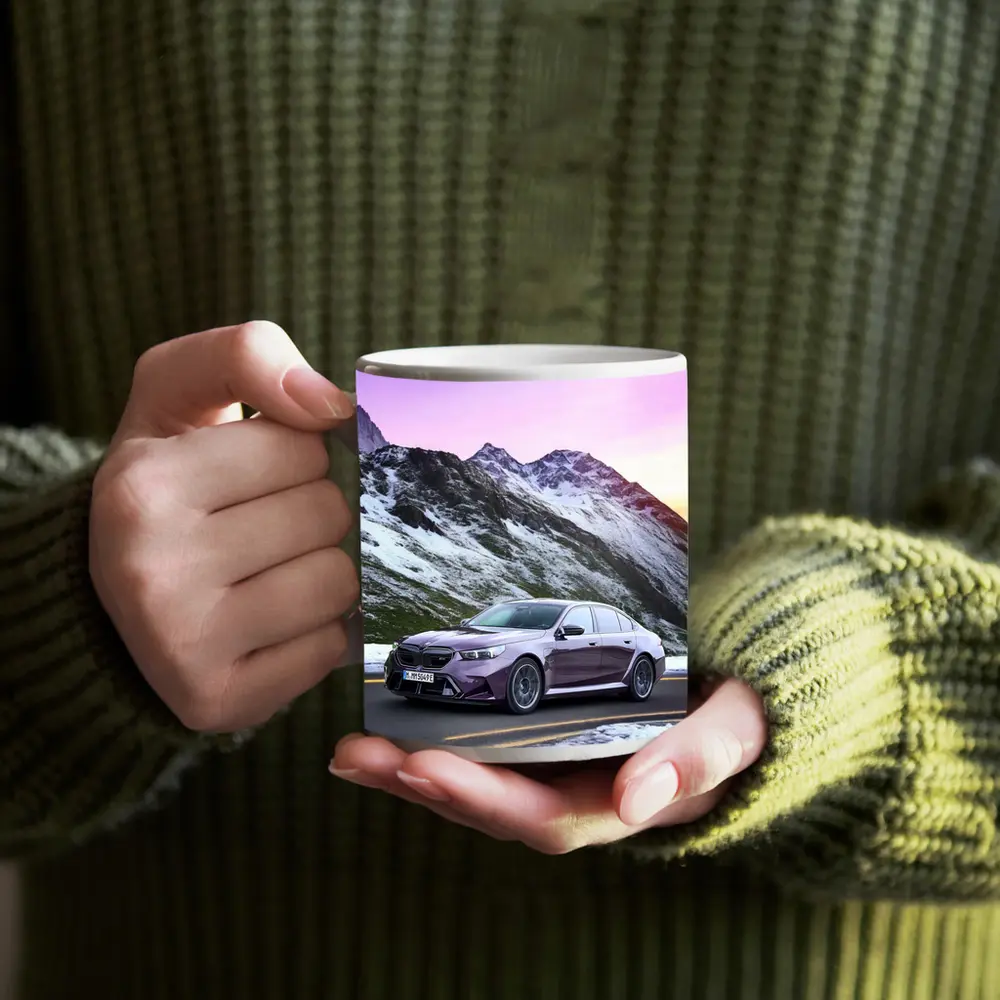 BMW M5 2025 Purple Mountain Alpine Drive – Mugs
