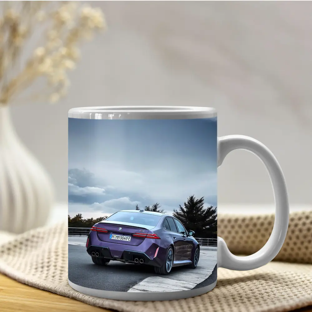 BMW M5 Purple Rear View Track – Mugs