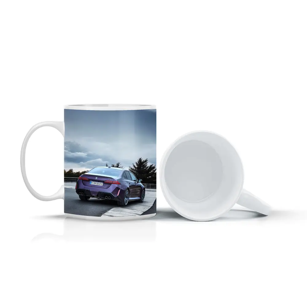 BMW M5 Purple Rear View Track – Mugs