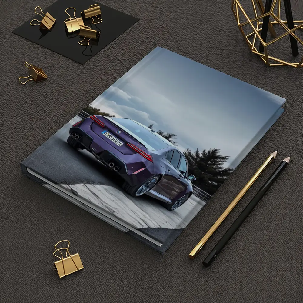 BMW M5 Purple Rear View Track – Notebooks