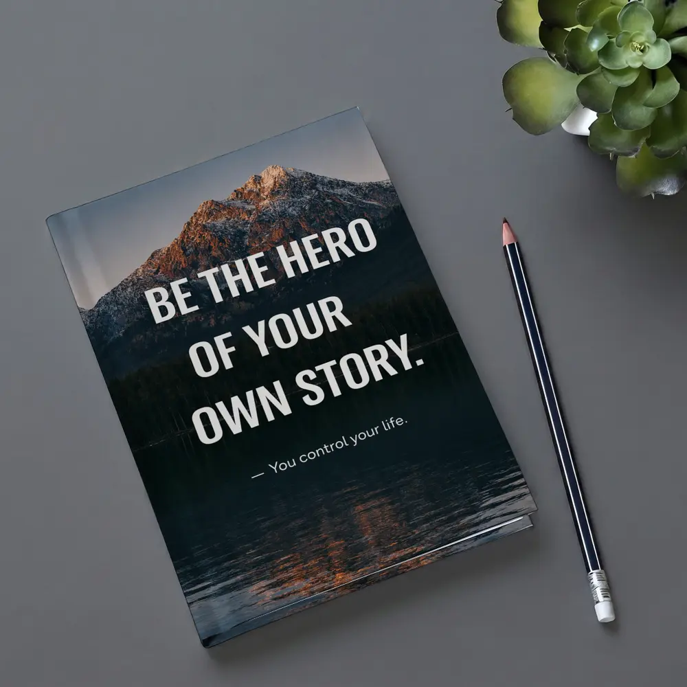 Be The Hero Of Your Own Story – Notebooks