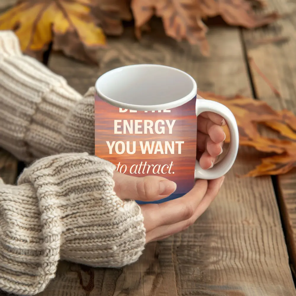 Be The Energy You Want To Attract – Mugs