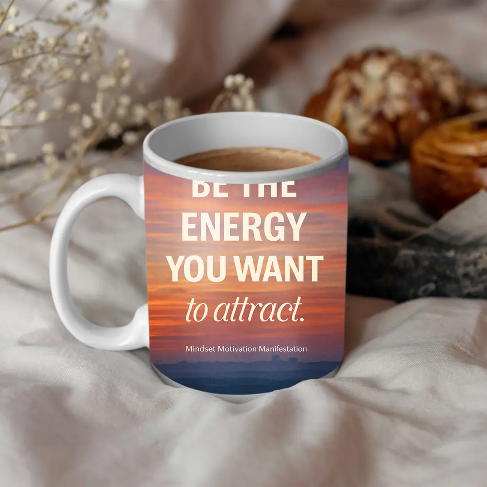 Be The Energy You Want To Attract – Mugs