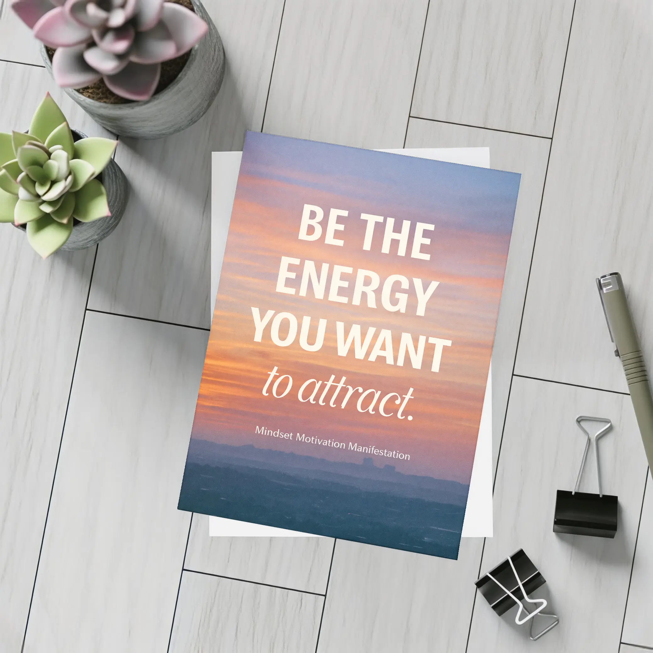 Be The Energy You Want To Attract – Postcards