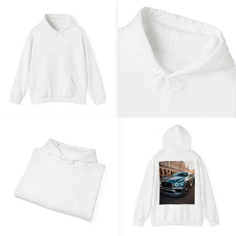 Bentley Continental GT Paris City Street – Hoodies