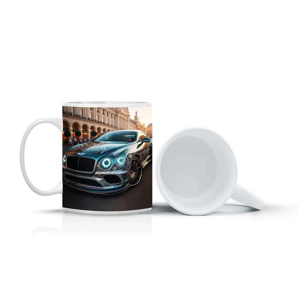 Bentley Continental GT Paris City Street – Mugs