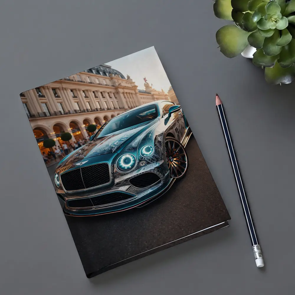 Bentley Continental GT Paris City Street – Notebooks