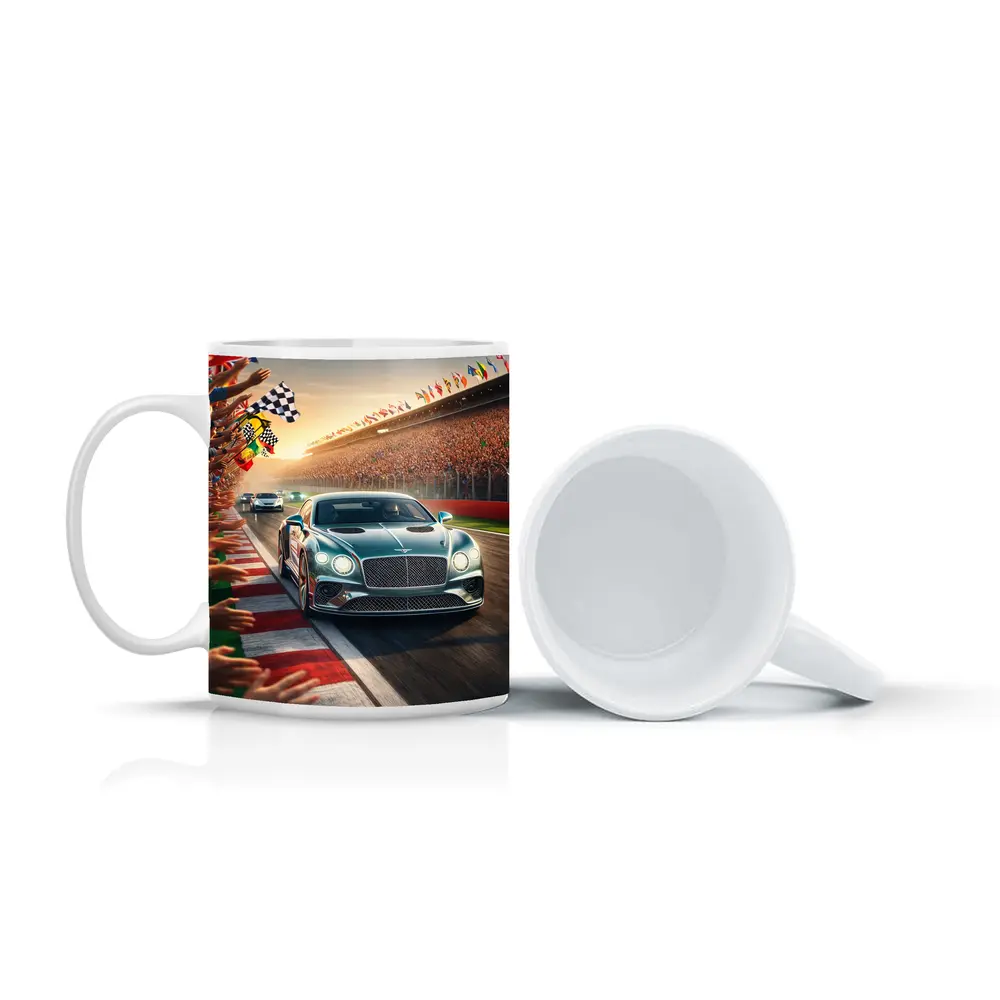 Bentley Continental GT Race Track Crowd – Mugs