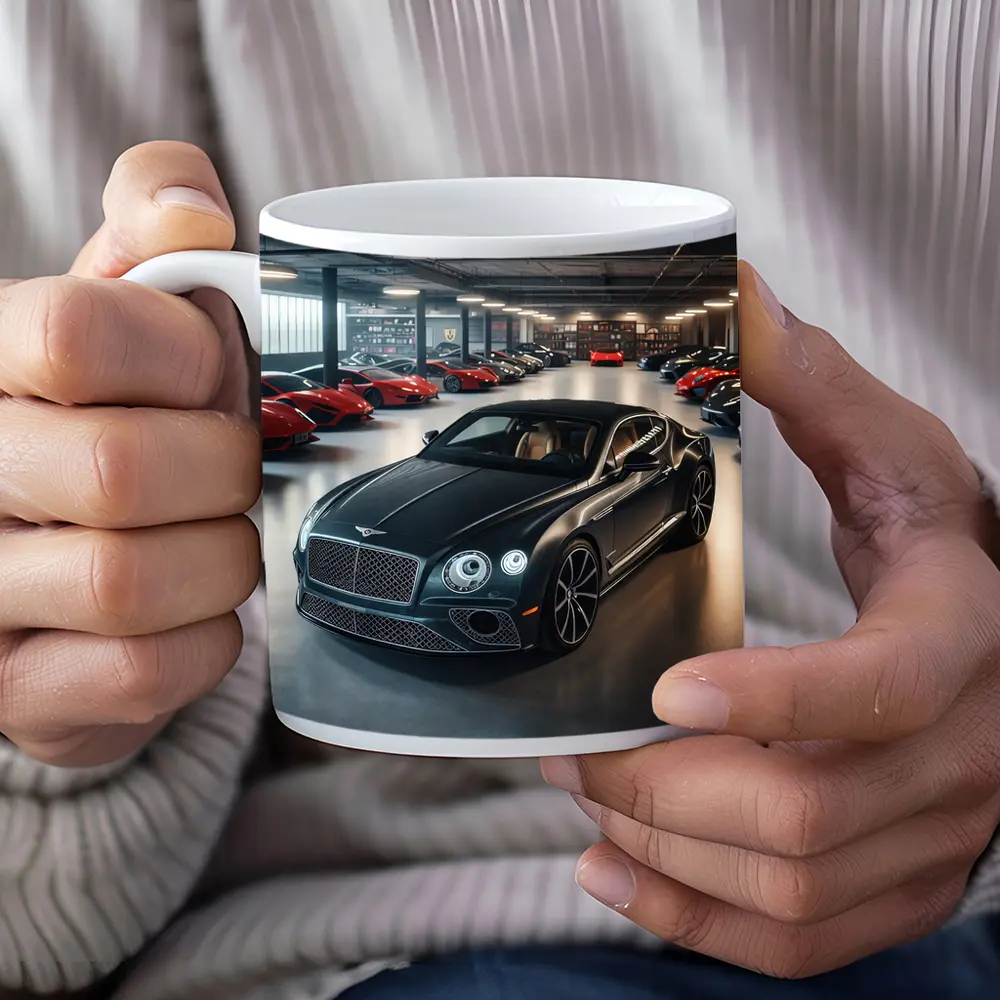Bentley Continental GT Dark Luxury Car Garage – Mugs