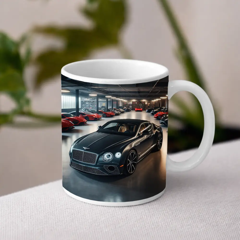 Bentley Continental GT Dark Luxury Car Garage – Mugs