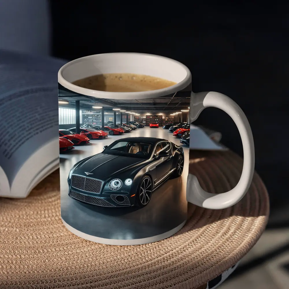 Bentley Continental GT Dark Luxury Car Garage – Mugs