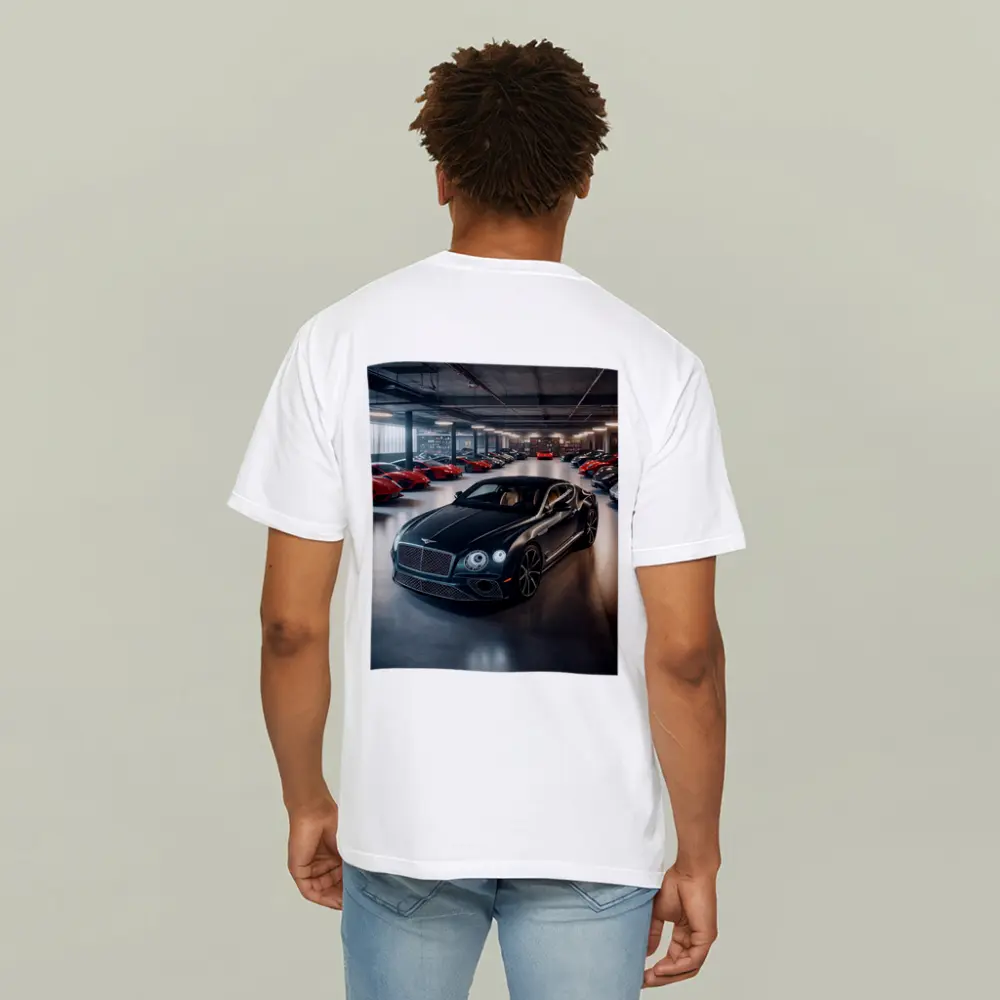 Bentley Continental GT Dark Luxury Car Garage – T-Shirts