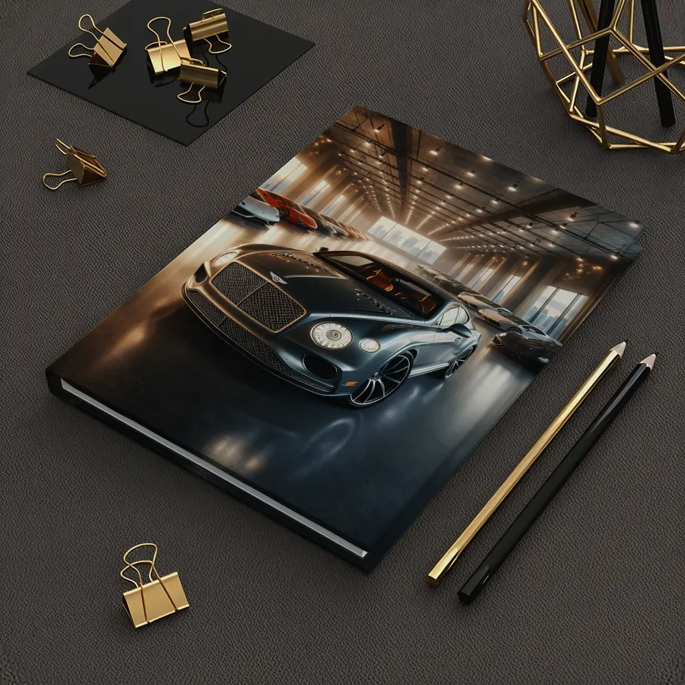Bentley Continental GT Luxury Garage Showroom – Notebooks