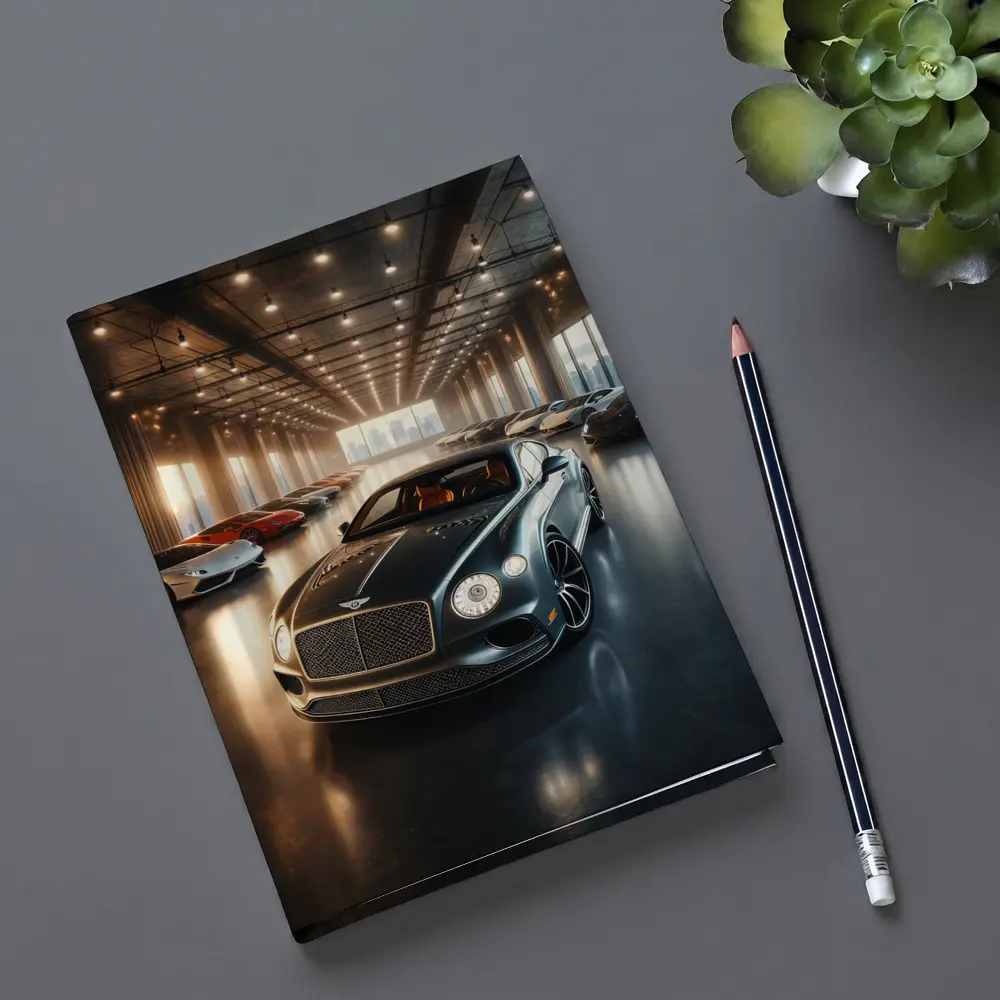 Bentley Continental GT Luxury Garage Showroom – Notebooks