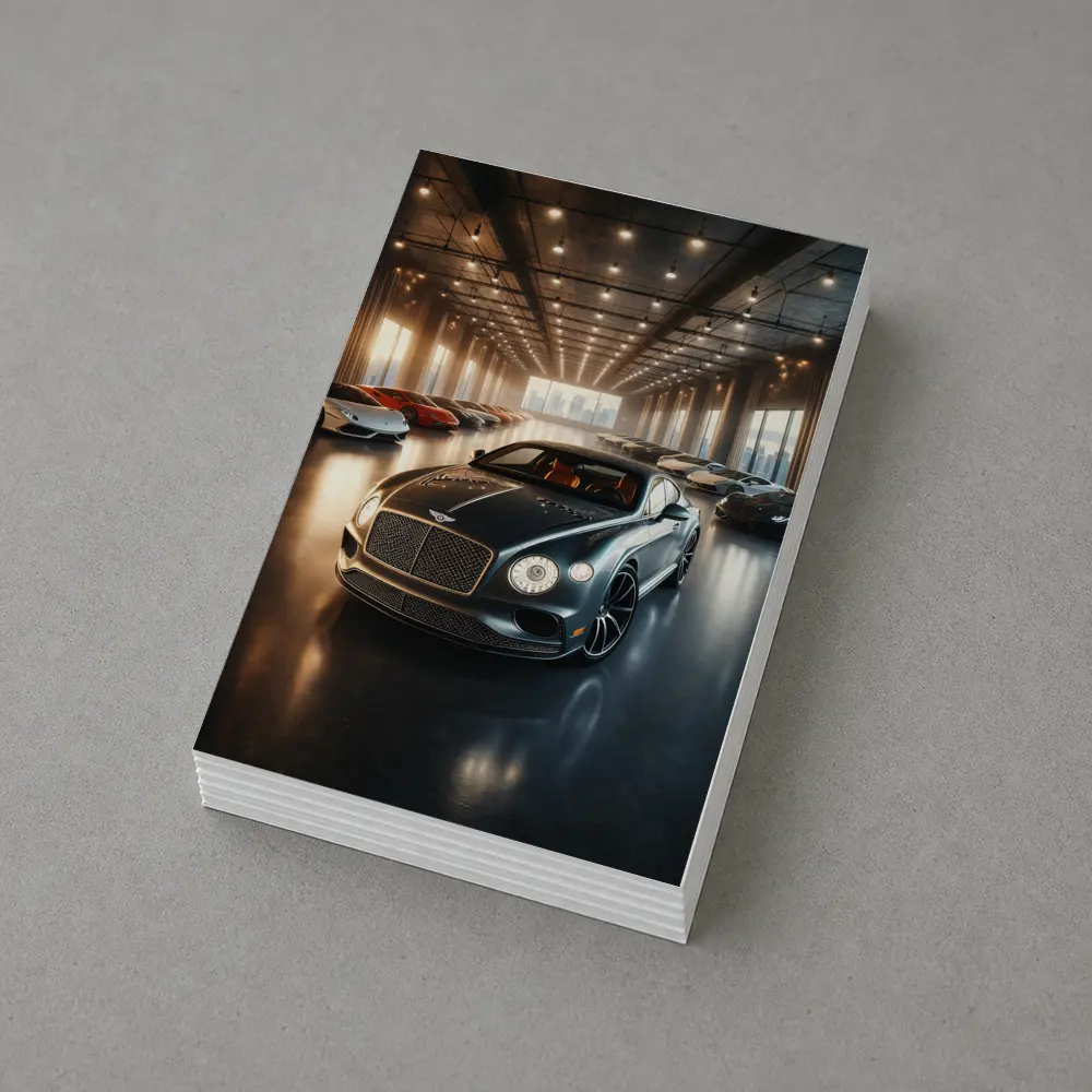 Bentley Continental GT Luxury Garage Showroom – Postcards