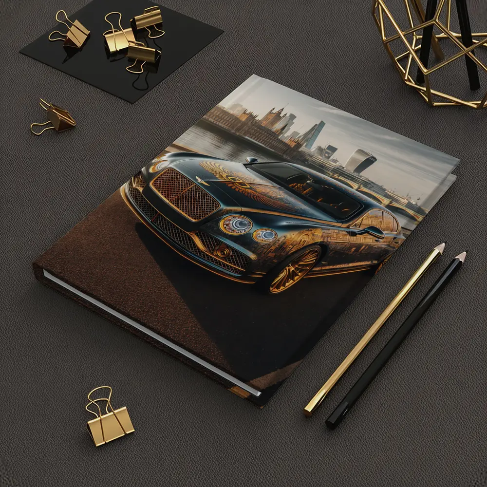 Bentley Flying Spur Gold Art London – Notebooks