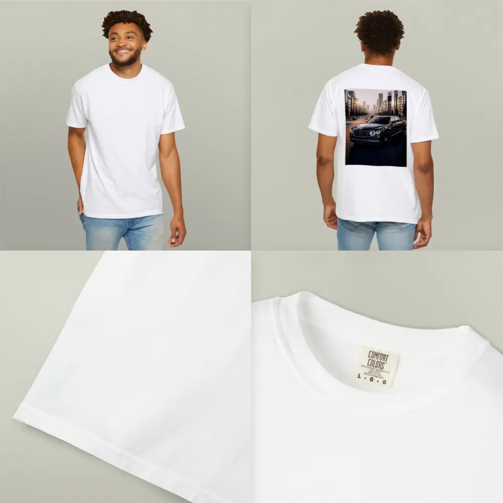 Bentley Flying Spur Black Tokyo City Street – T-Shirts