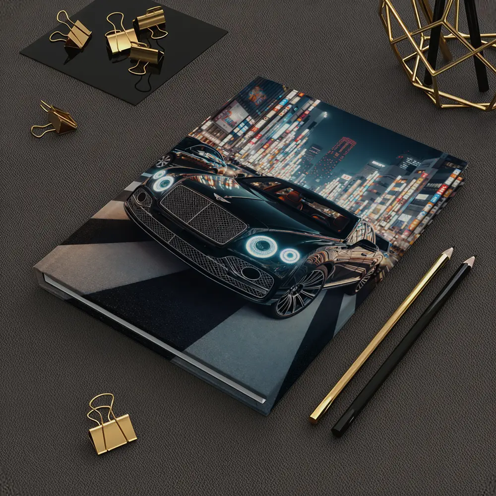 Bentley Flying Spur Tokyo City Night – Notebooks