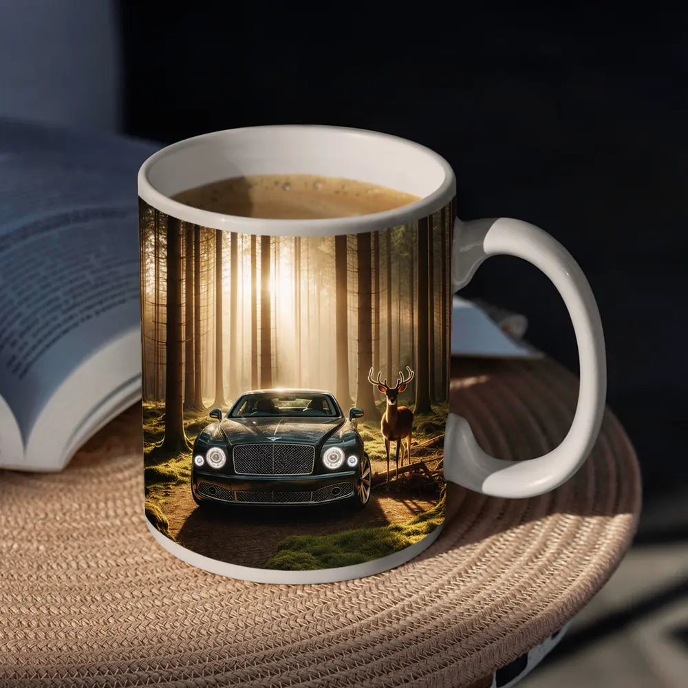 Bentley Mulsanne Dark Green Forest Sunlight – Mugs