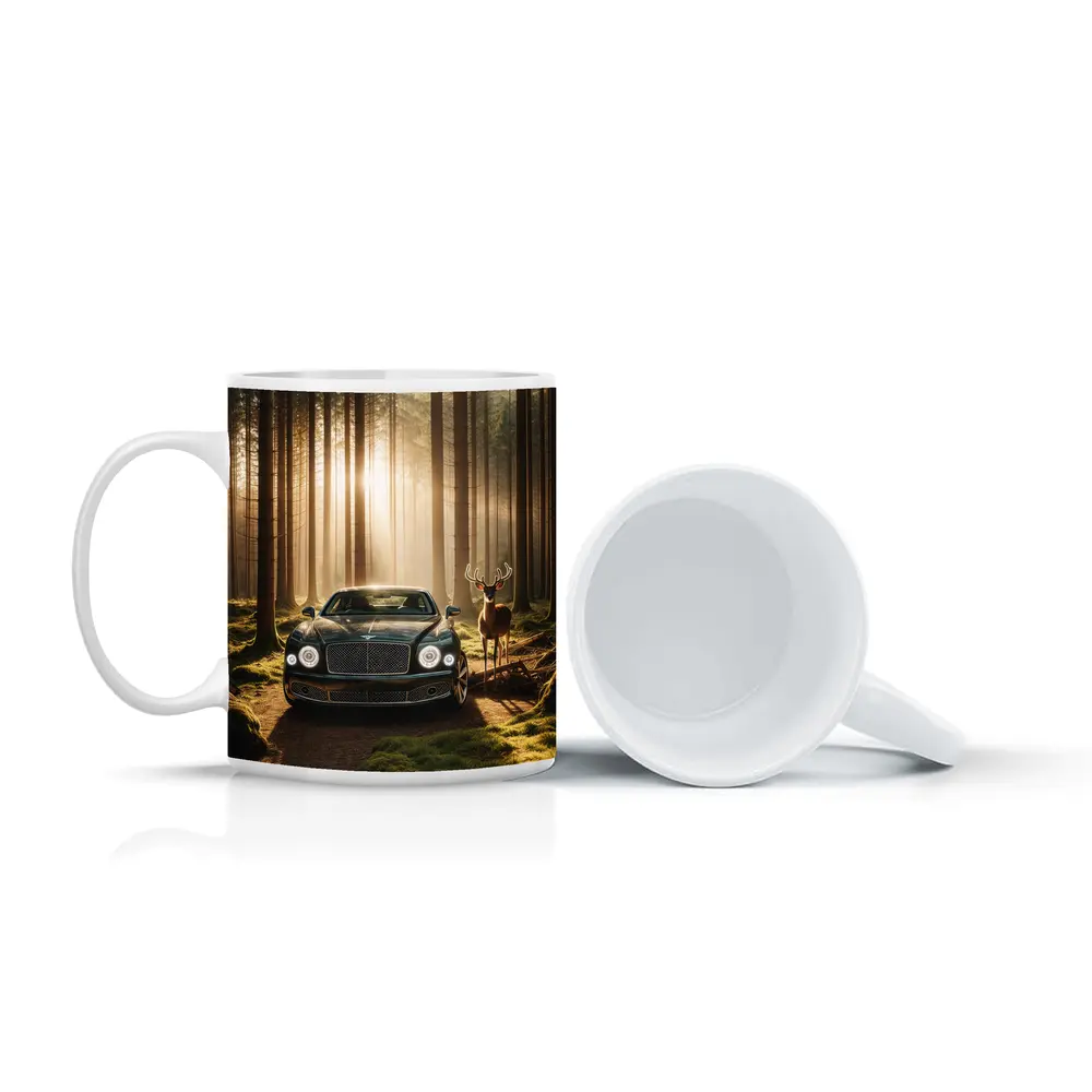 Bentley Mulsanne Dark Green Forest Sunlight – Mugs