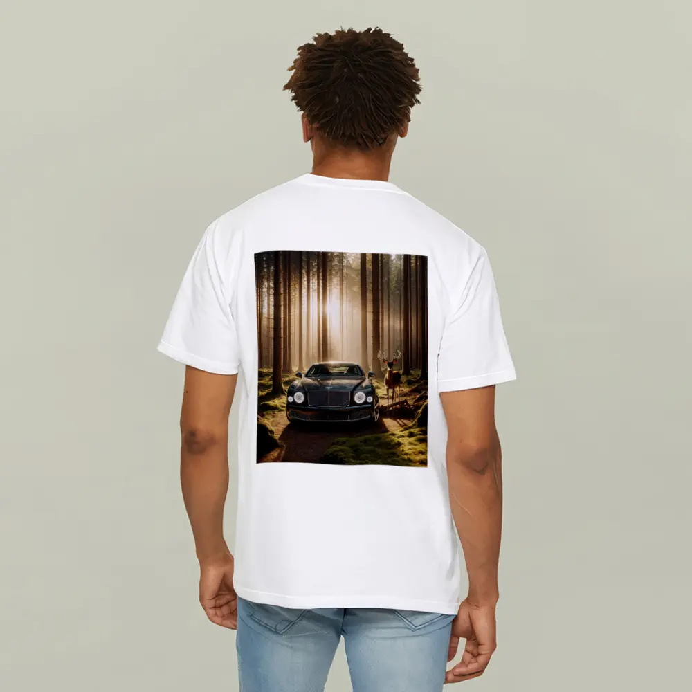 Bentley Mulsanne Dark Green Forest Sunlight – T-Shirts
