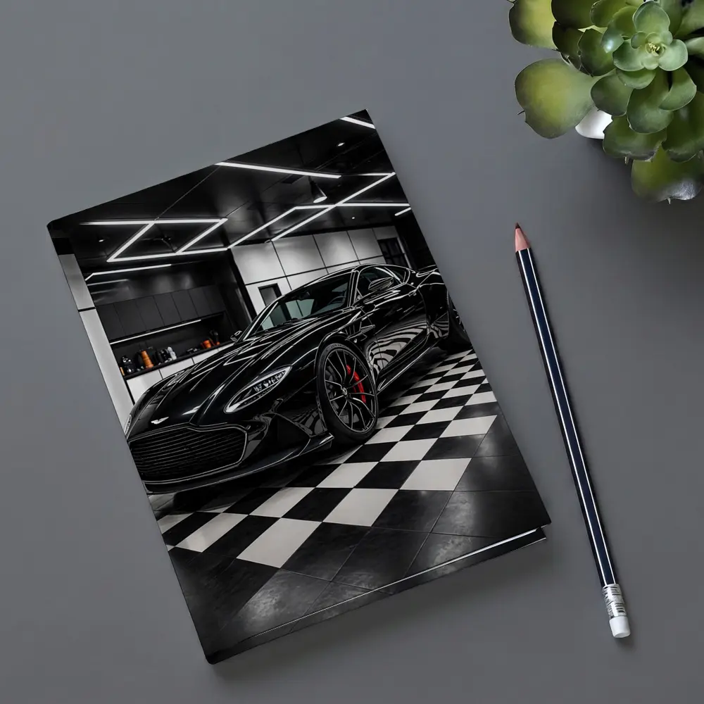 Aston Martin DBS Superleggera Black Garage – Notebooks