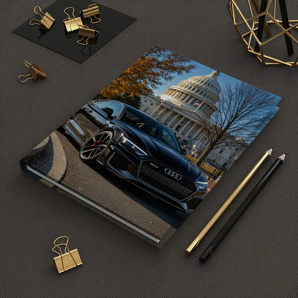 Black Audi RS5 At US Capitol – Notebooks