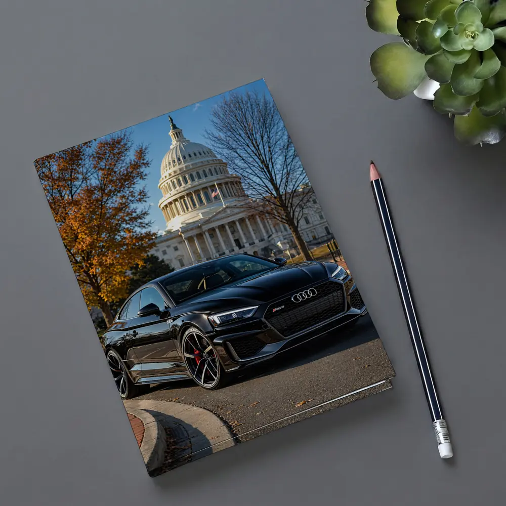 Black Audi RS5 At US Capitol – Notebooks
