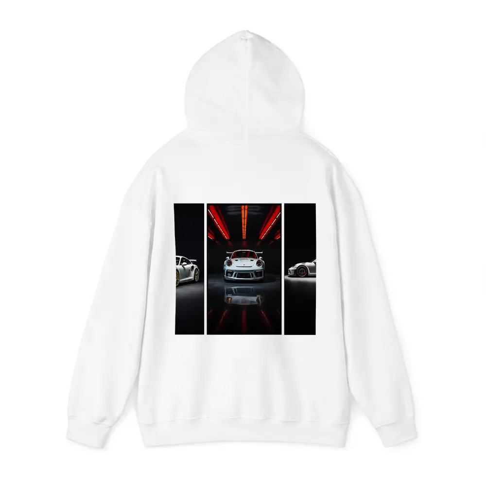 Porsche 911 GT3 RS Dark Studio Triptych – Hoodies