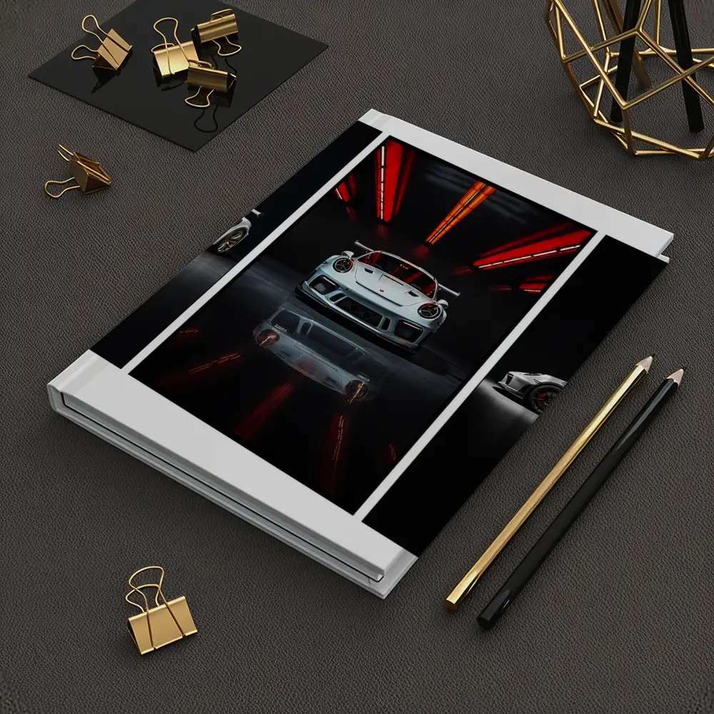 Porsche 911 GT3 RS Dark Studio Triptych – Notebooks