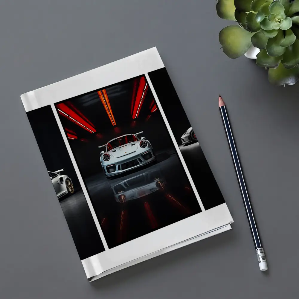 Porsche 911 GT3 RS Dark Studio Triptych – Notebooks