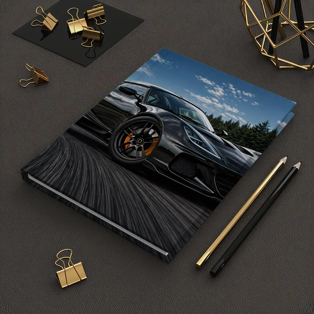Black Lotus Emira Drifting On Track – Notebooks