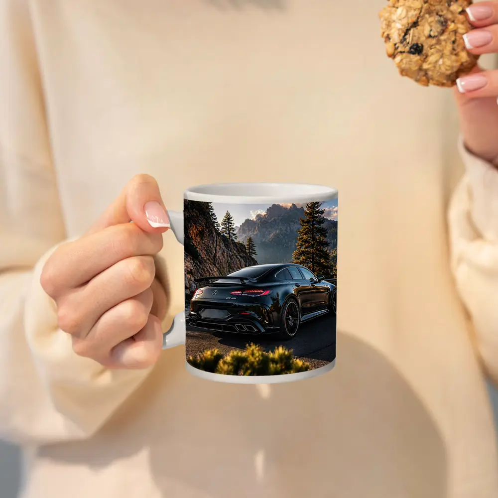 Mercedes AMG GT Black Mountain Road Shot – Mugs