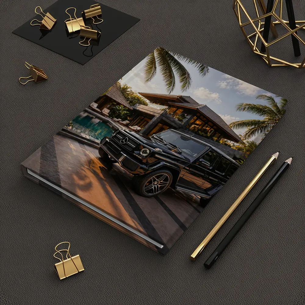 Black Mercedes G Class Tropical Villa – Notebooks