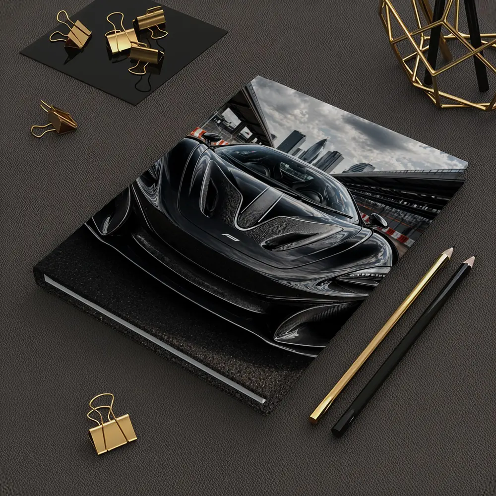 McLaren Black Supercar Racing Track City – Notebooks