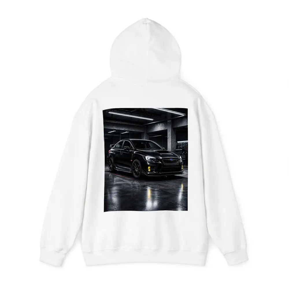 Black Subaru WRX STI Dark Garage – Hoodies