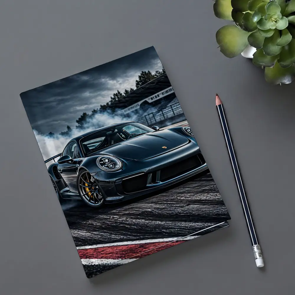 Porsche GT3 RS Drifting On Dark Track – Notebooks