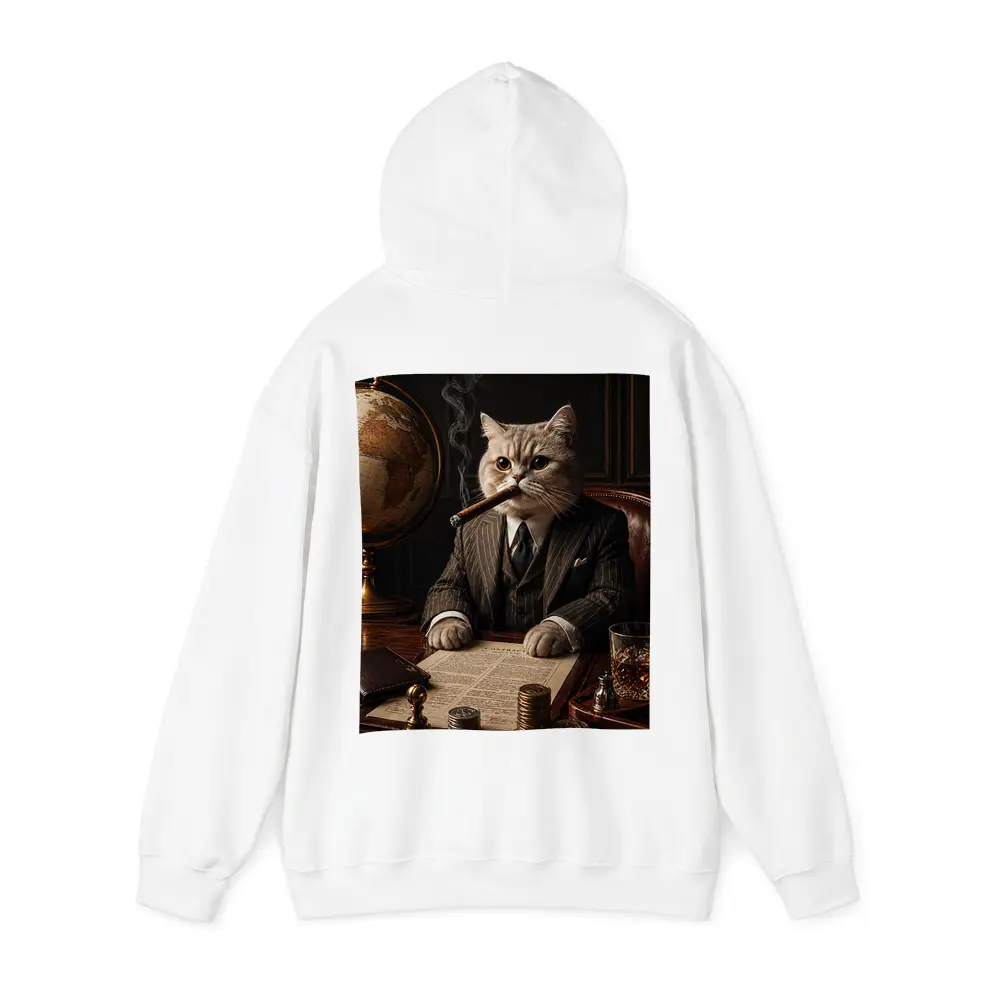 Boss Cat Godfather Suit Cigar Office – Hoodies
