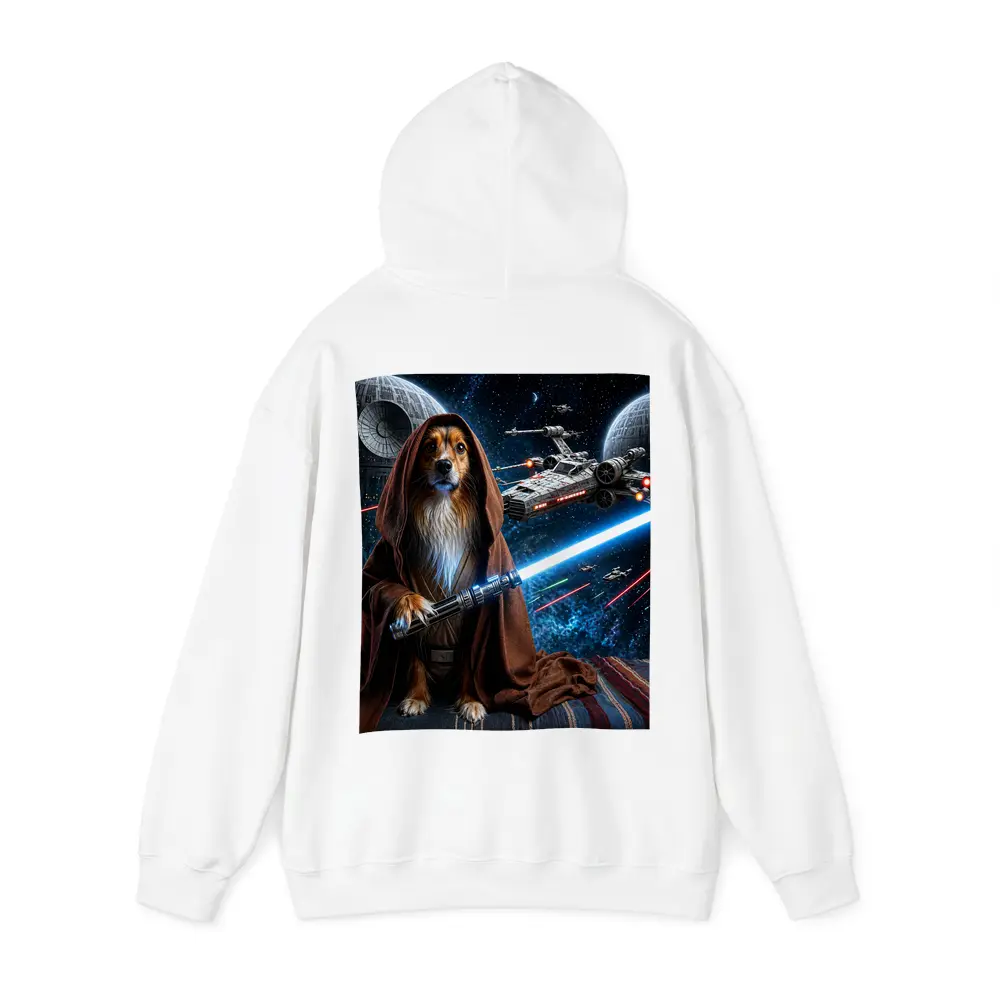 Shetland Sheepdog Jedi Knight Epic Space Battle – Hoodies