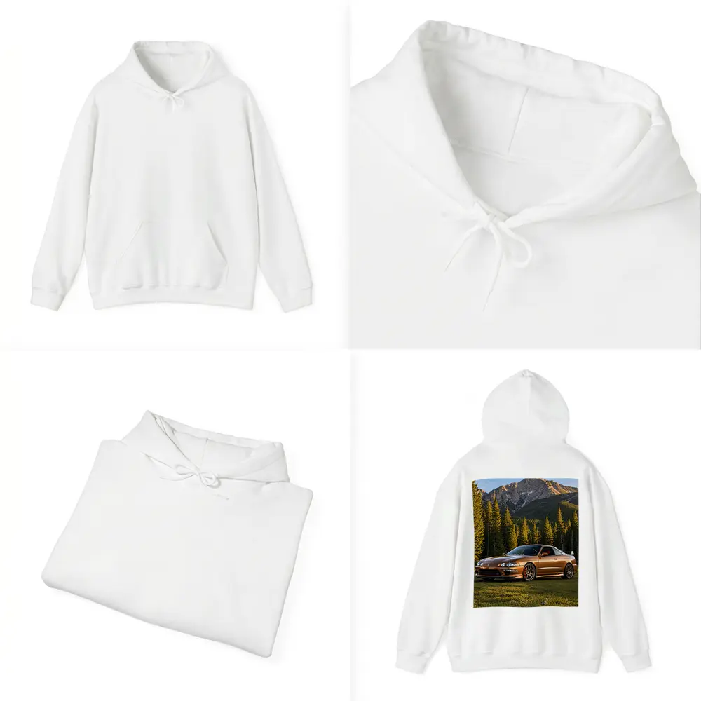 Acura Integra Gold Mountain Forest Setting – Hoodies