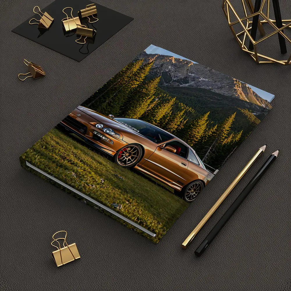 Acura Integra Gold Mountain Forest Setting – Notebooks